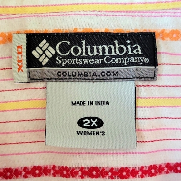 Columbia Sleeveless Button Down Shirt - Picture 3 of 4